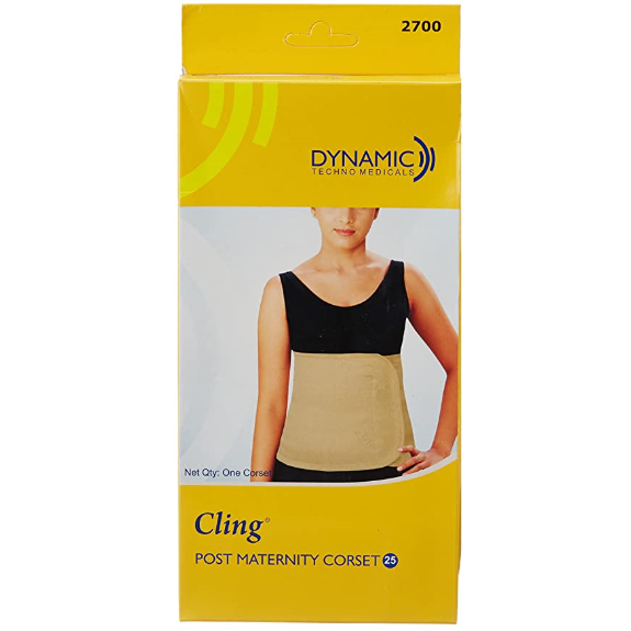 Cling Breath Post Maternity Corset - Dynamic Techno Medicals