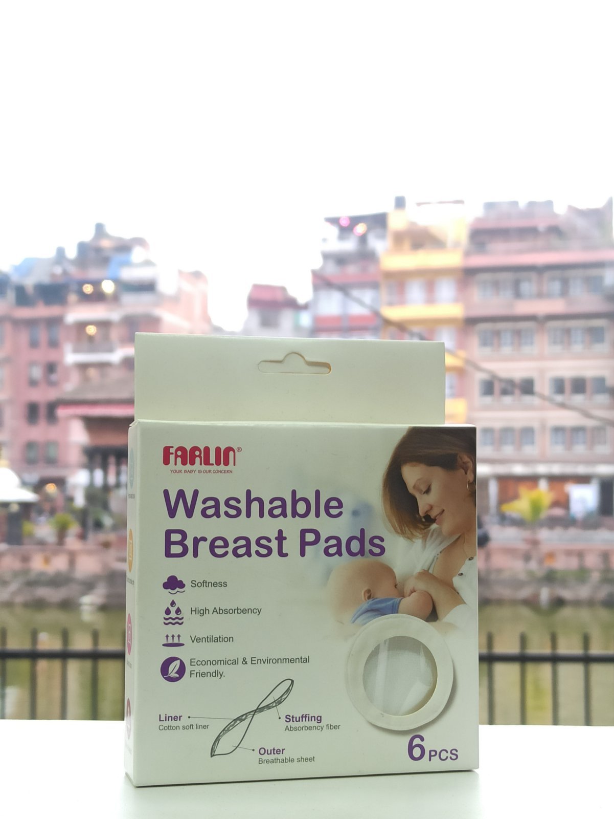 Farlin Washable Breast Pads - MedExpress Nepal